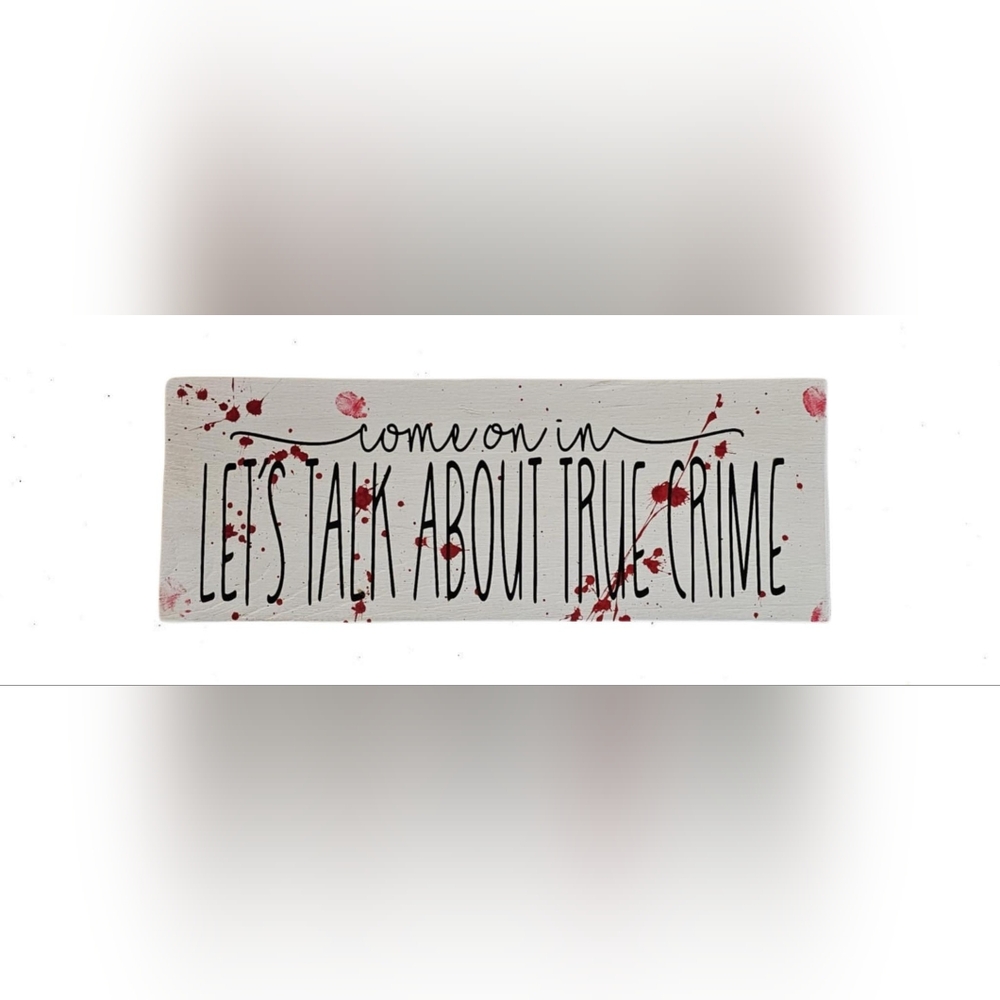 Handmade sign